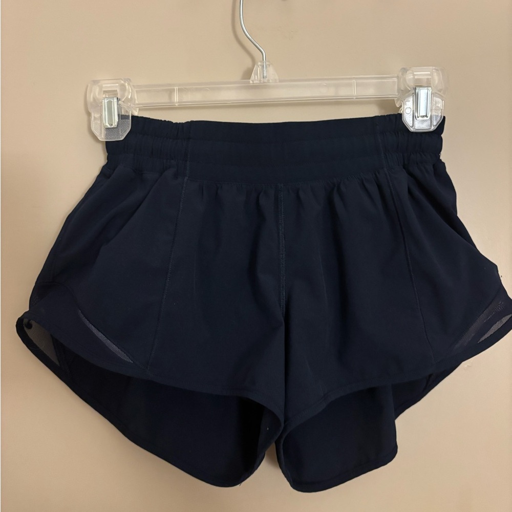 Lululemon Navy Blue Athletic Shorts